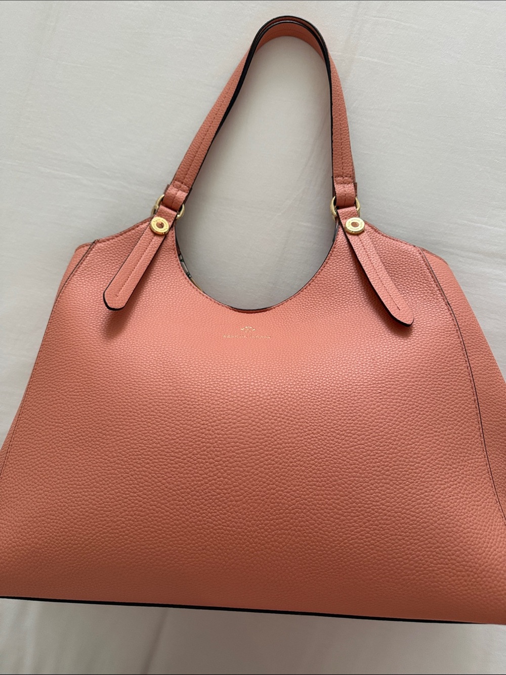 Nanette Lapore tote bag in a stunning peach color